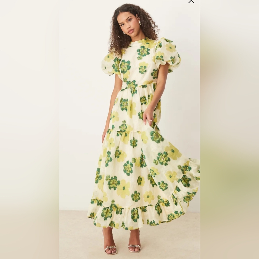 Sister Jane DREAM Oriole Jacquard Maxi Dress (BRAND NEW WITH TAGS) - Picture 4 of 4